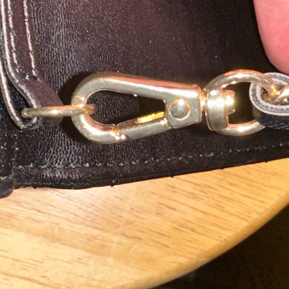 Badgley Mischka black quilting purse with logo and tassel closure final $42 firm - Picture 5 of 12